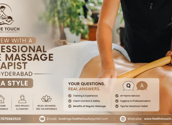 Interview with a Professional Male Massage Therapist in Hyderabad (Q&A Style) | FEEL THE TOUCH | Expert Home Massage Services | Call 7075863525