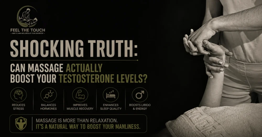 Shocking Truth: Can Massage Actually Boost Your Testosterone Levels? | FEEL THE TOUCH | Professional Men's Home Massage Hyderabad | Call 7075863525